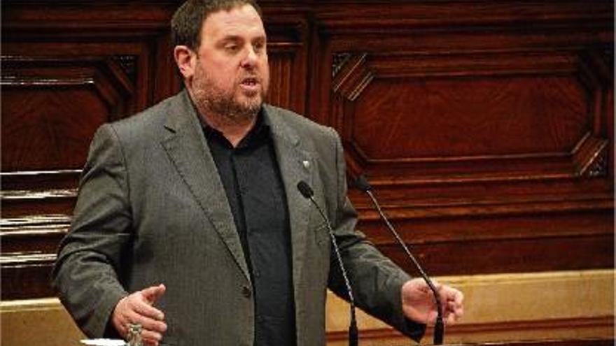 Junqueras denuncia que els interessos del FLA són 16 vegades més alts que els que cobra el BCE.