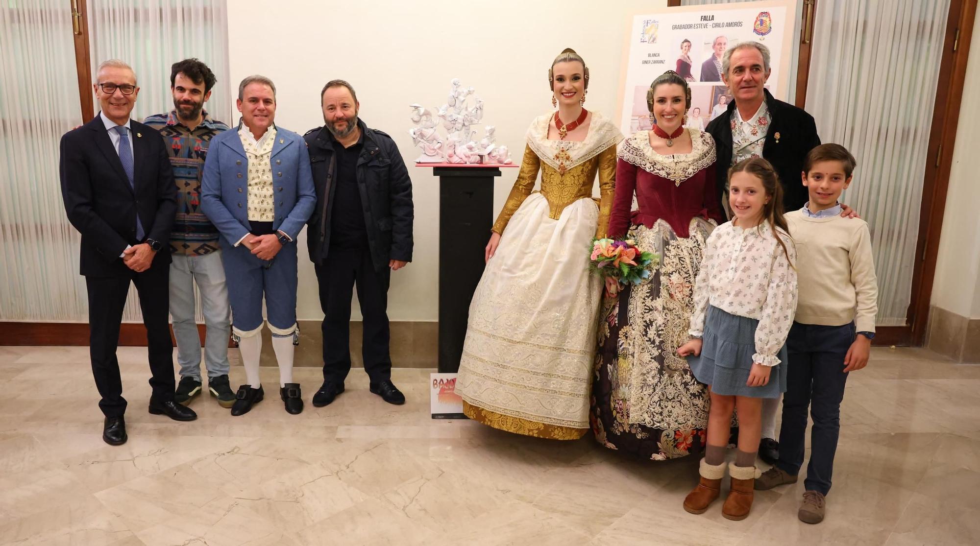 Grabador Esteve,con Paco Giner