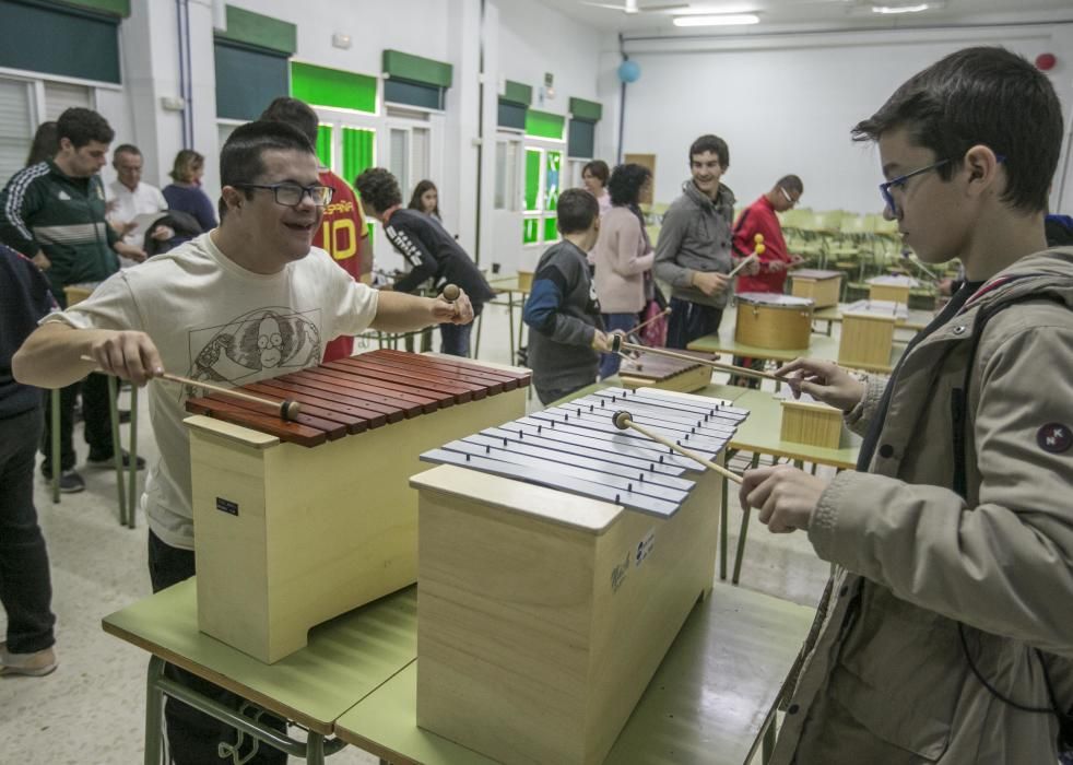 Alumnos con diversidad funcional en Severo Ochoa