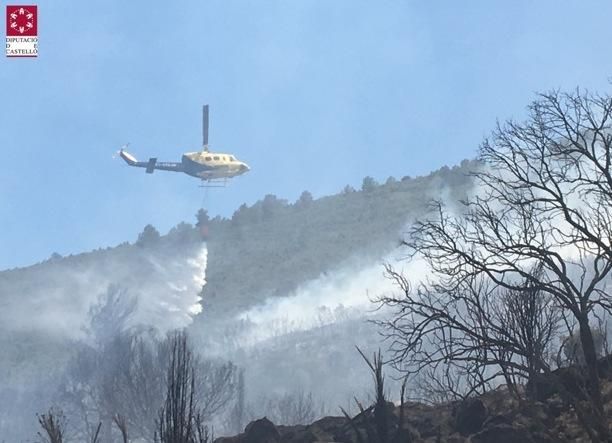 Incendio en Vilafamés