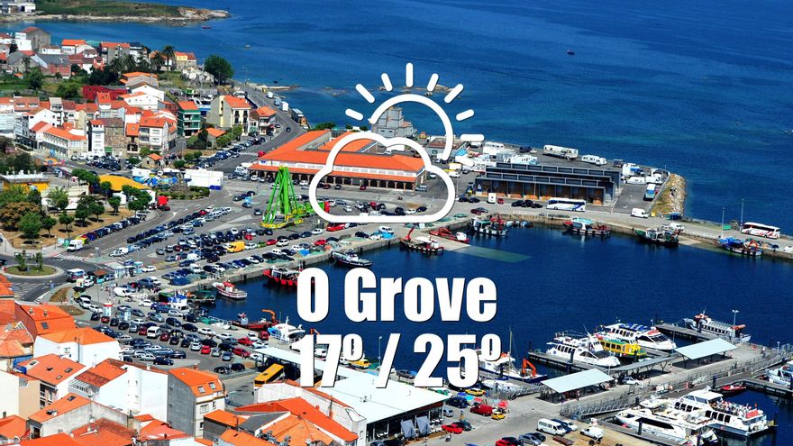 El tiempo en O Grove: previsión meteorológica para hoy, domingo 27 de julio