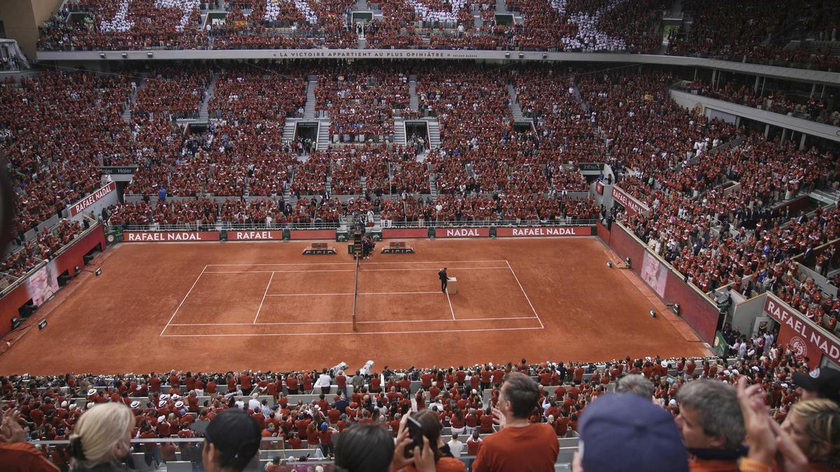 FOTOS | Roland Garros homenajea a Rafa Nadal