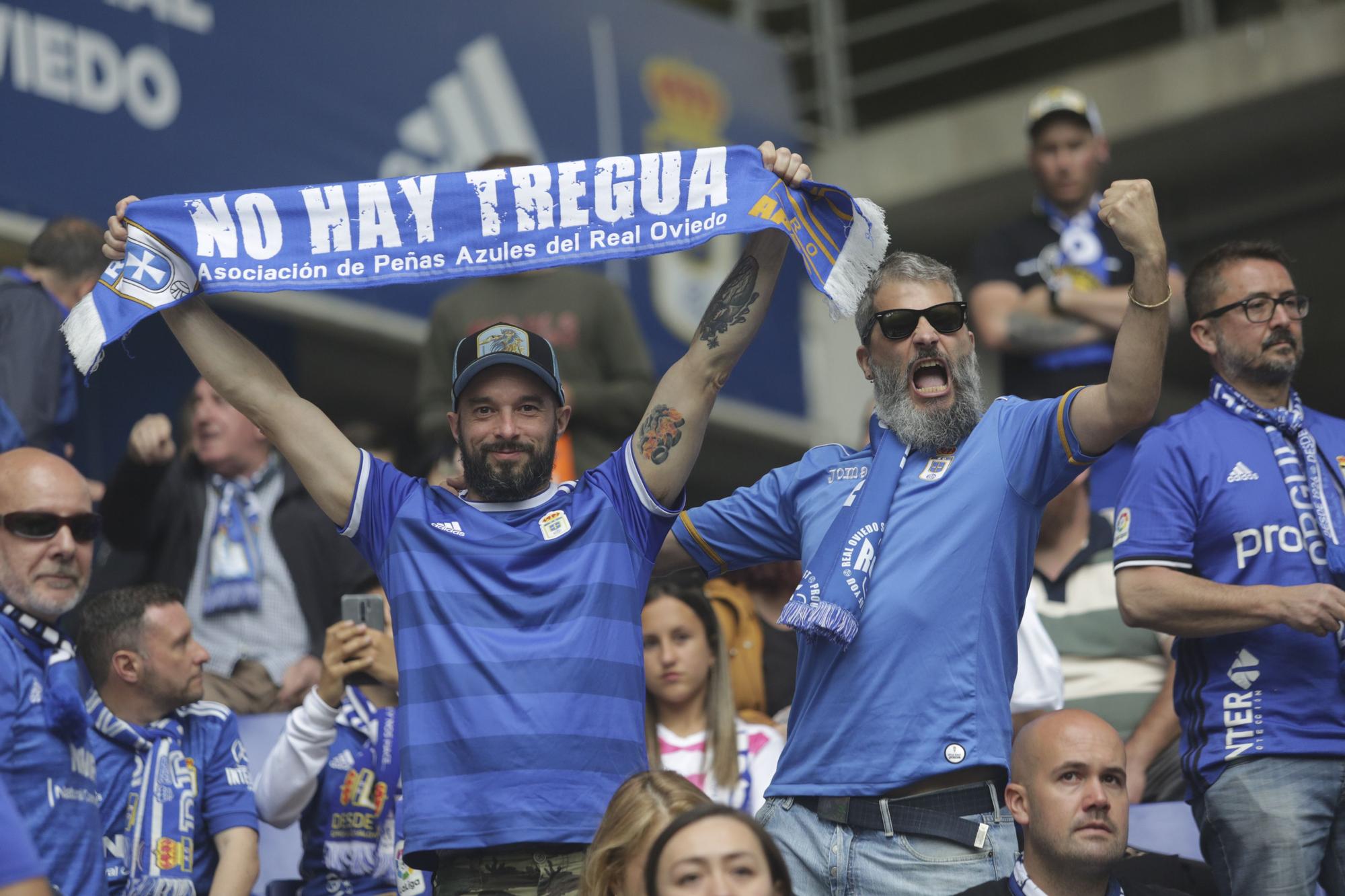 ¿Estuviste en el partido entre el Real Oviedo y el Ibiza? Búscate en esta galería de fotos