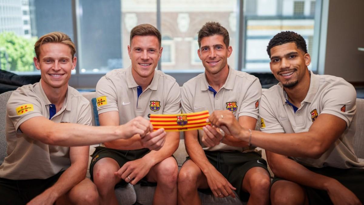 Los nuevos capitanes del Barça la temporada 2023/24