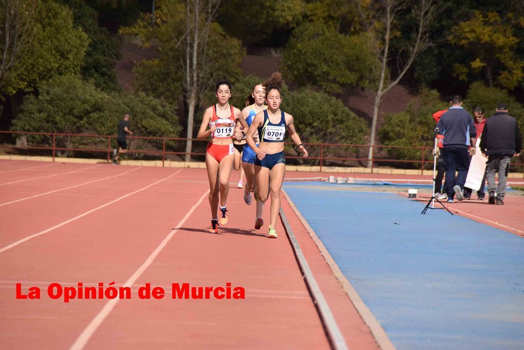 Regional absoluto y sub-23 de atletismo en Lorca