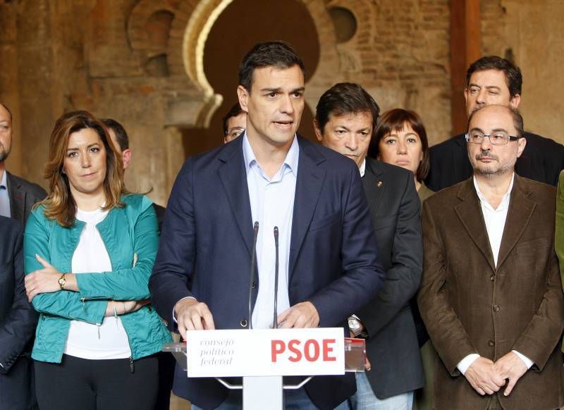 Fotogalería del Consejo de Política Federal del PSOE en Zaragoza