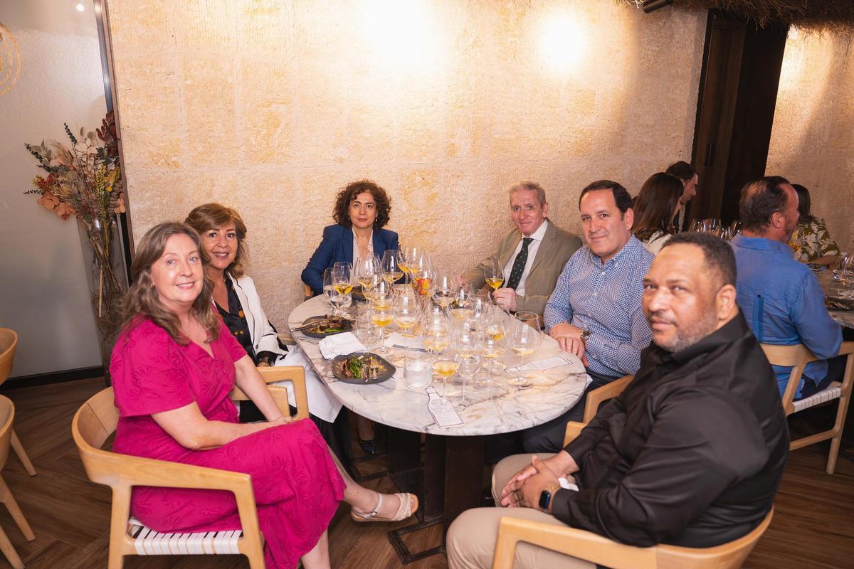 Uno de los almuerzos-maridaje.