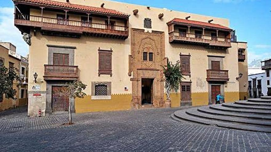 Vista de la Casa de Colón, sede de las jornadas de Investigación en Islas Atlánticas.