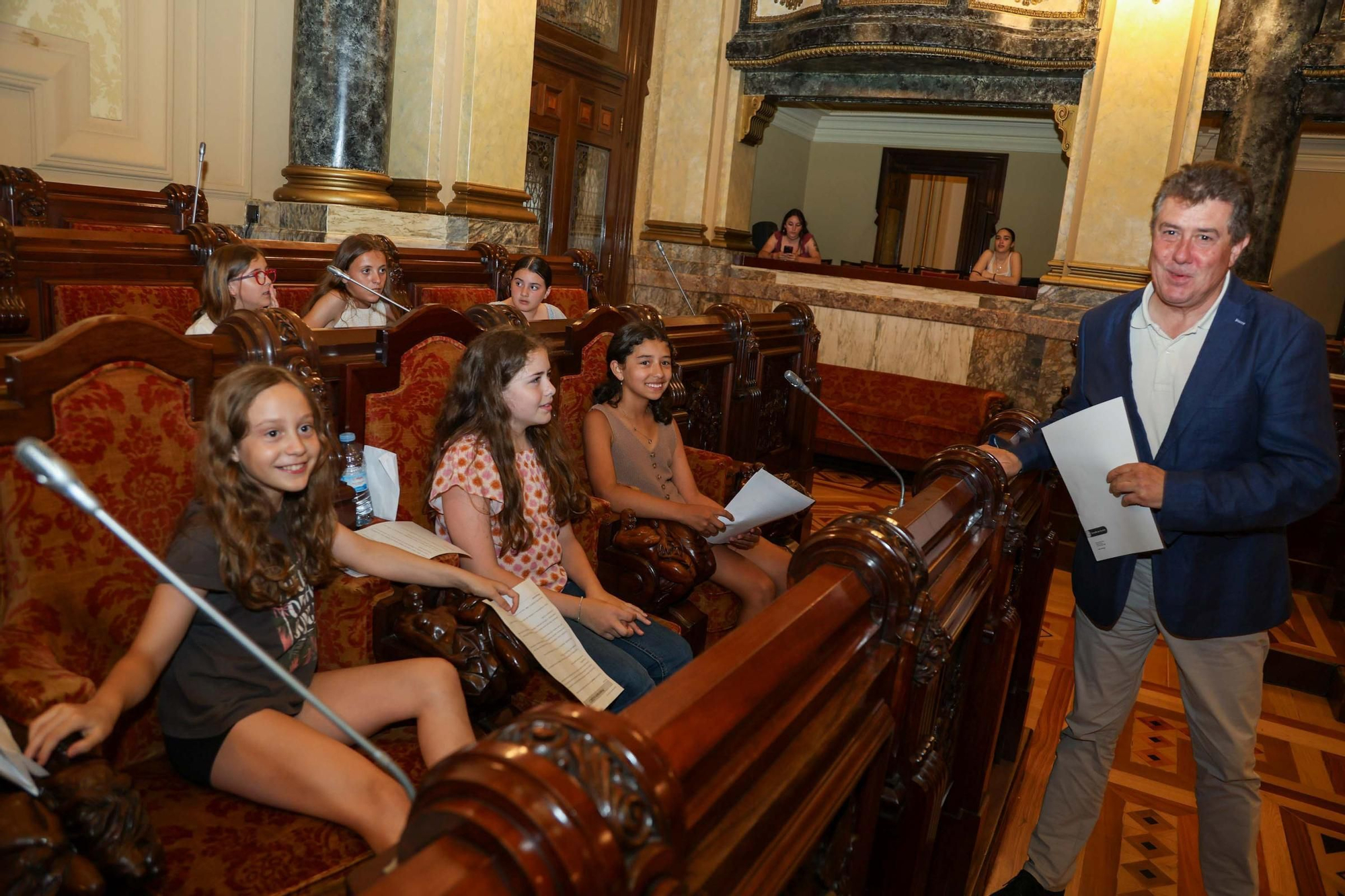 Pleno infantil en María Pita