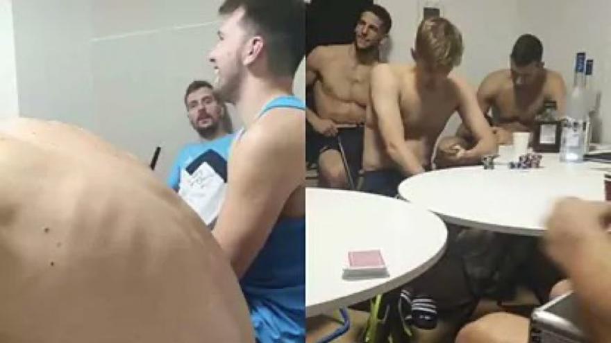 Doncic y Dragic, entre otros, aparecen en el vídeo de los eslovenos.