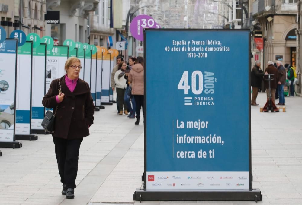 La exposición del 40 aniversario de Prensa Ibérica