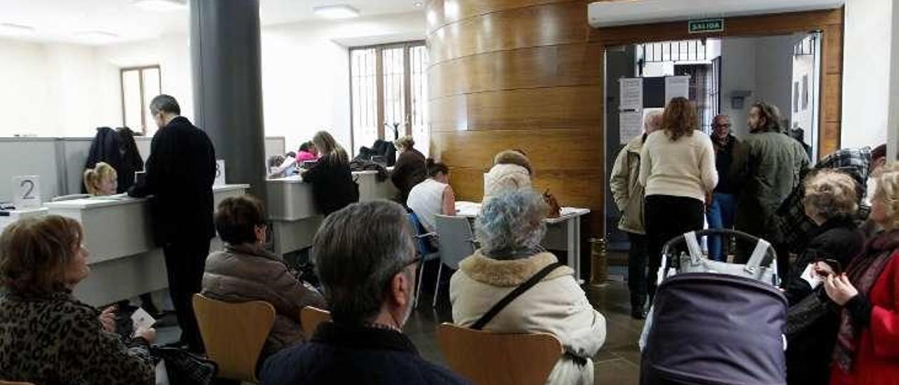 Oficina de recaudación del Ayuntamiento.