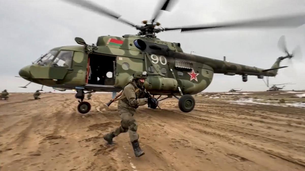 Ejercicios militares conjuntos de las fuerzas armadas de Rusia y Bielorrusia