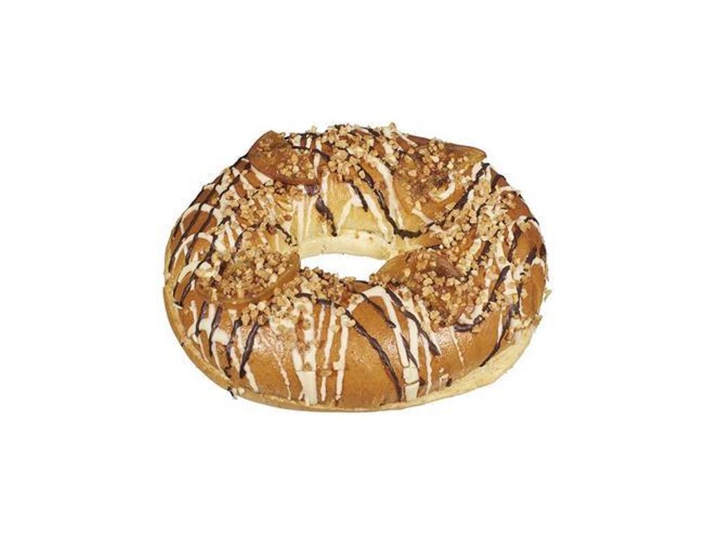 Roscón de nata y turrón de Jijona, 600 gr, de Lidl. 