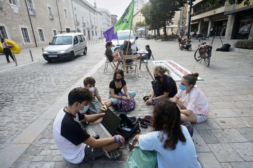 Ocupació d'aparcaments a Girona