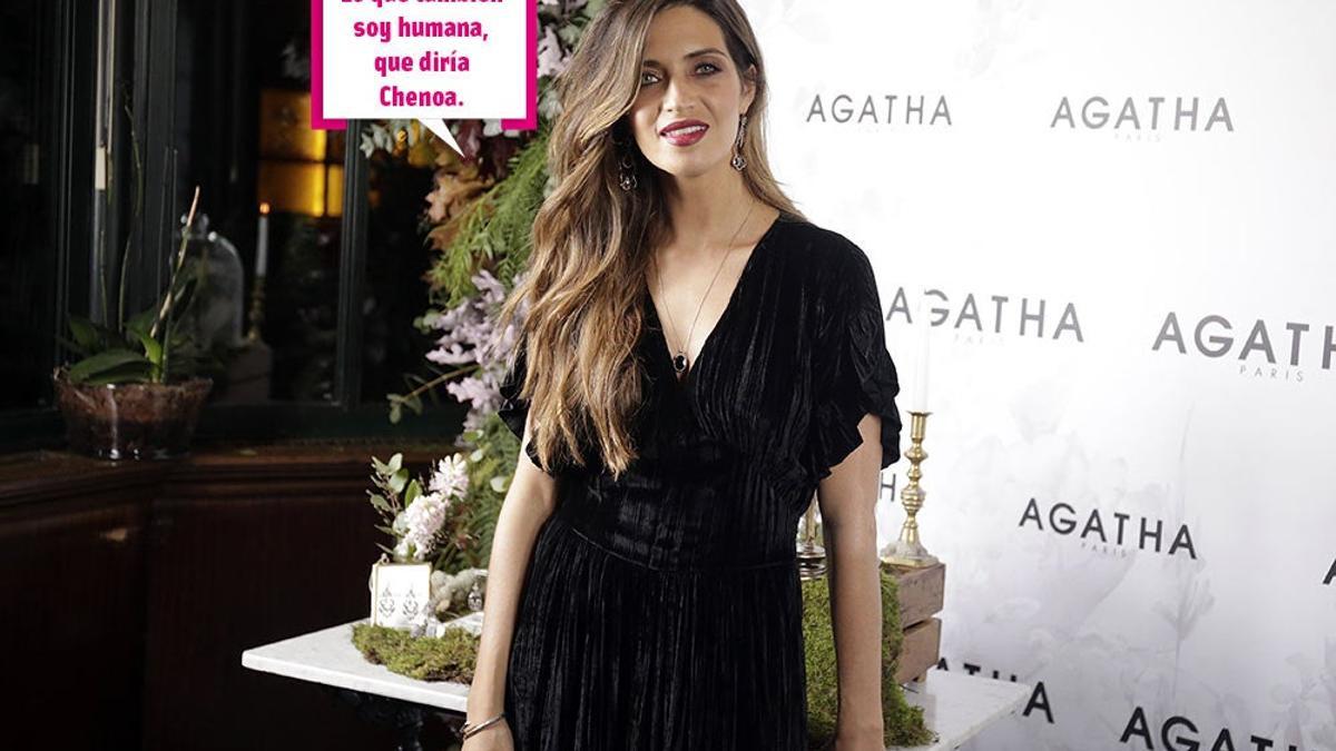 Sara Carbonero en la presentación de su nueva línea de joyas