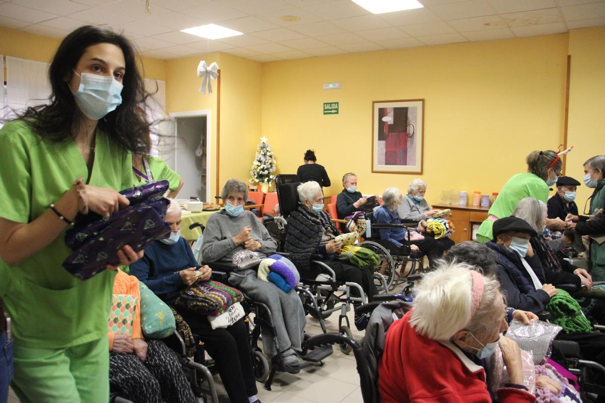 GALERÍA | Mantas solidarias en Sanabria