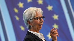 Christine Lagarde, presidenta del Banco Central Europeo.