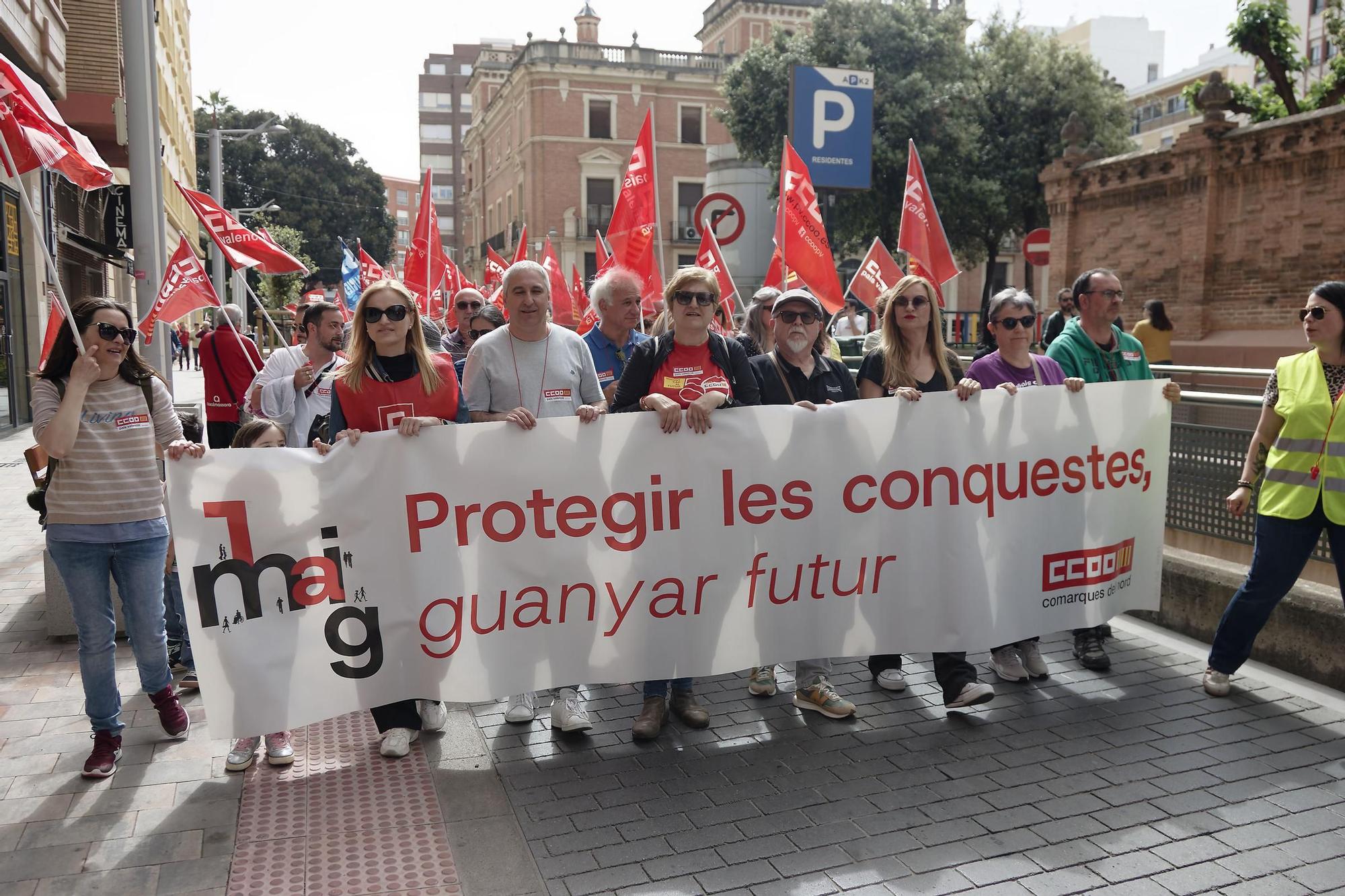 Galería de imágenes: Castelló reivindica los derechos de los trabajadores