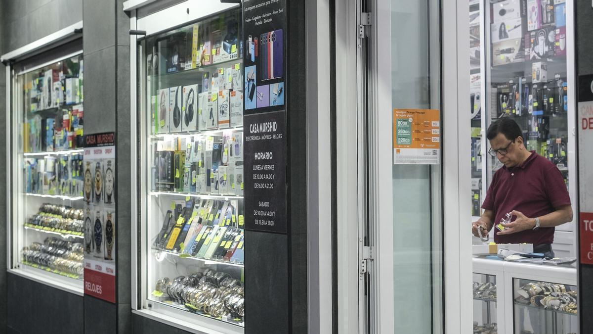 Comercios indios en Las Palmas de Gran Canaria