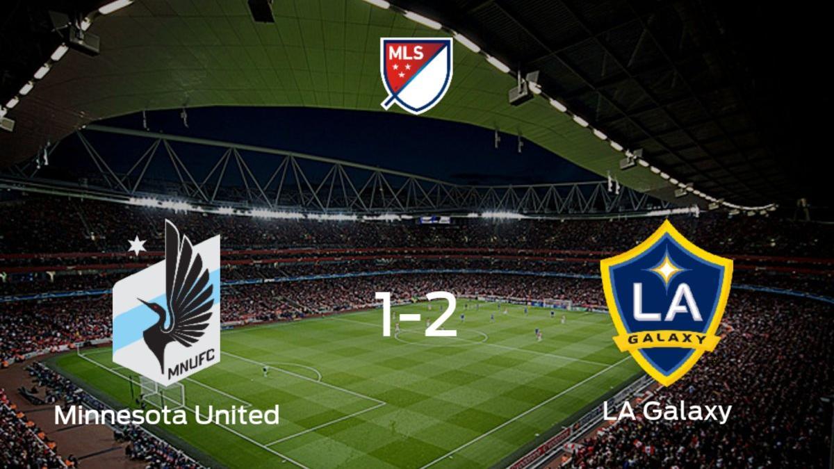 El LA Galaxy sigue en los playoff de la Major League Soccer tras imponerse al Minnesota United en los octavos de final (1-2)