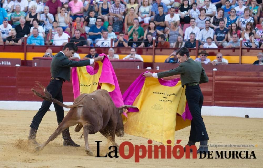 Primera clase práctica en la Condomina