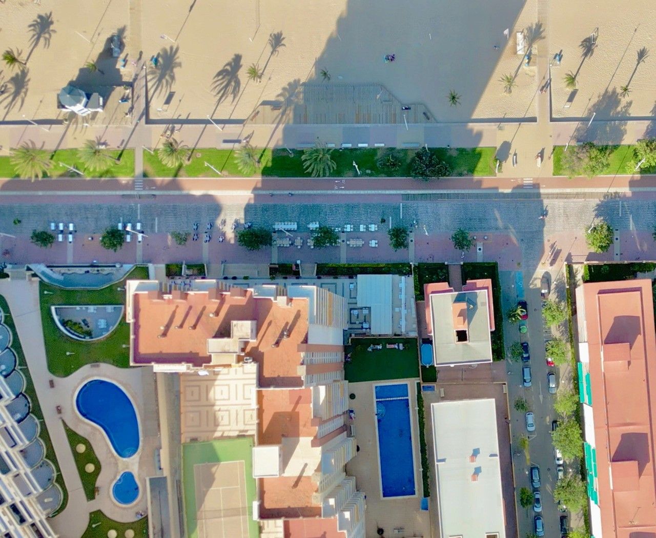 Apartamentos en la playa de Gandia.