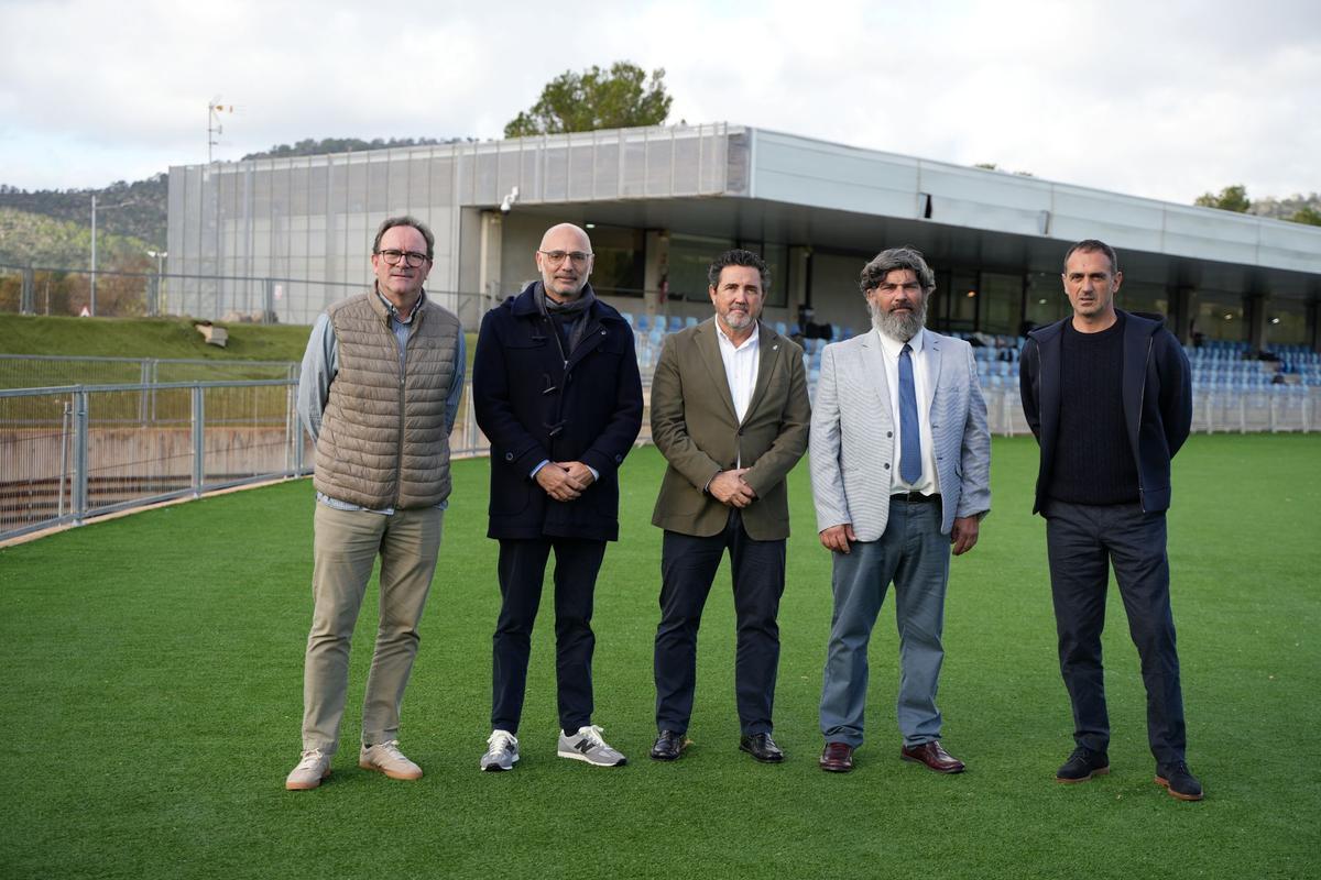 El Ayuntamiento de Calvià y el Consell de Maorca han presentado las mejoras en la Pista de Atletismo de Magaluf