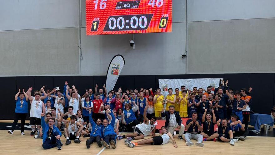 Aderes Burjassot conquista el primer puesto en el Campeonato Autonómico de Baloncesto Adaptado