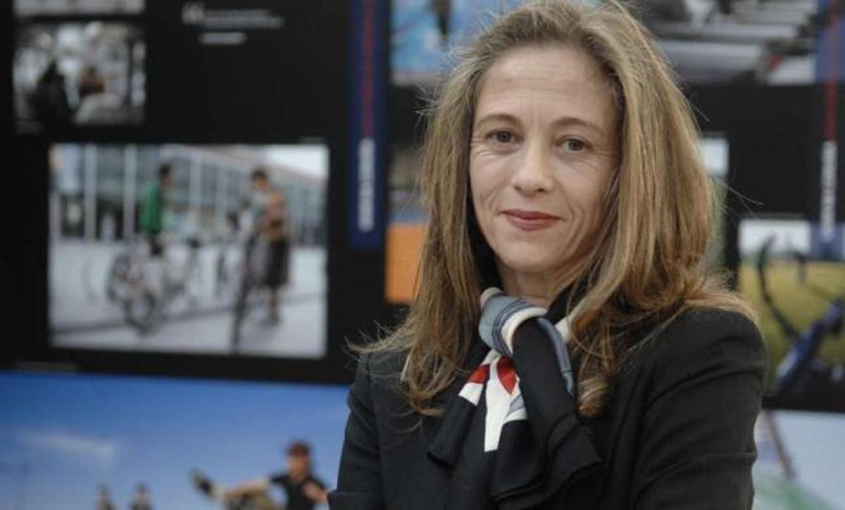 La ex deportista Marta Bobo, ayer, en A Coruña. / antón varela