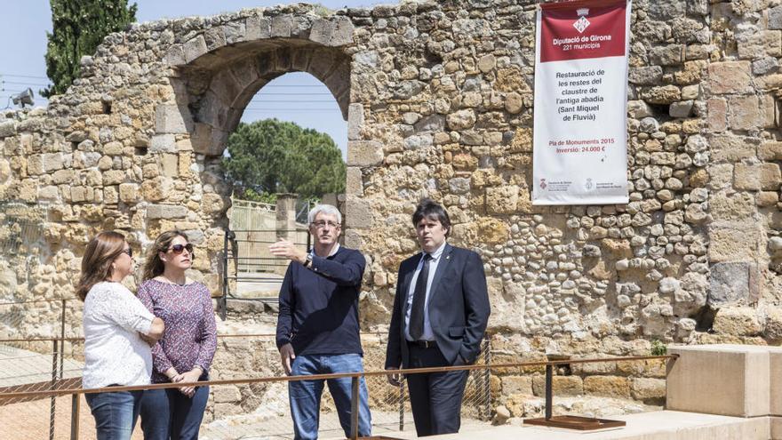 La visita de Pere Vila a Sant Miquel de Fluvià