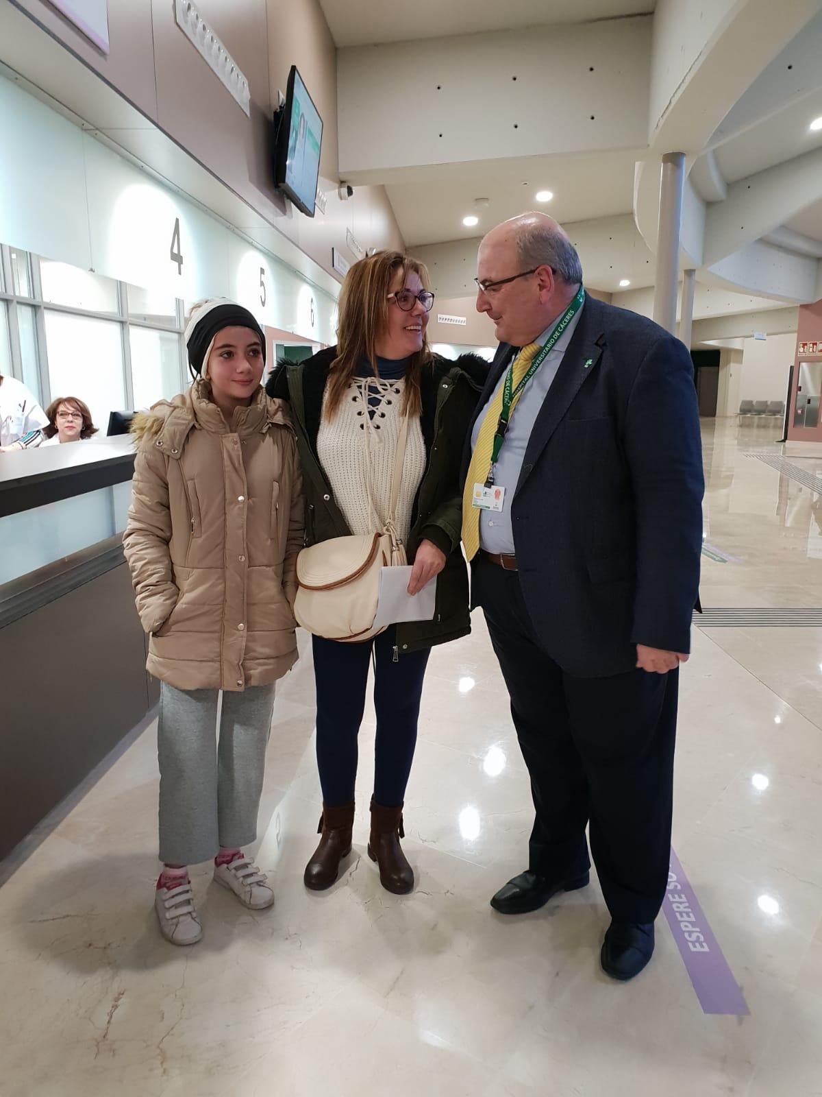 Las imágenes del primer día del Hospital Universitario de Cáceres