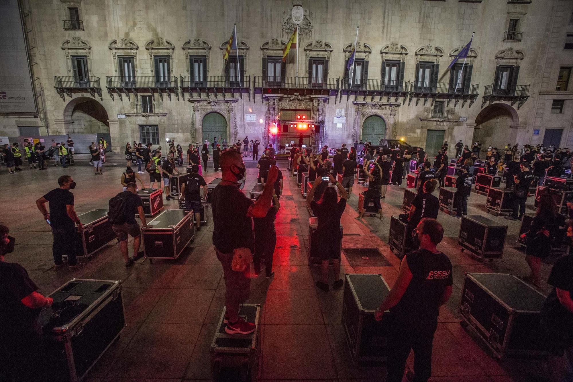 Manifestación de Alerta Roja