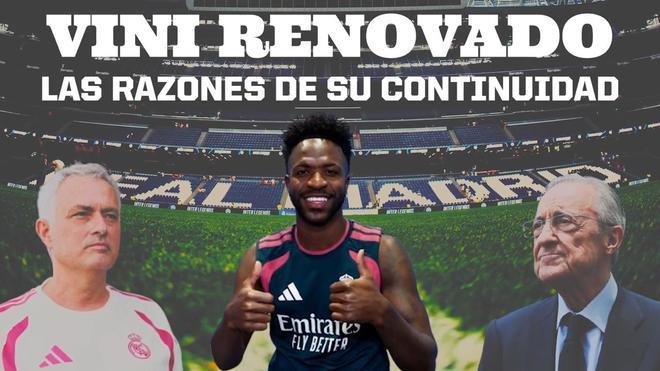 Apuesta total de Mourinho por Vinicius: "Tenía mucho interés en que renovase"
