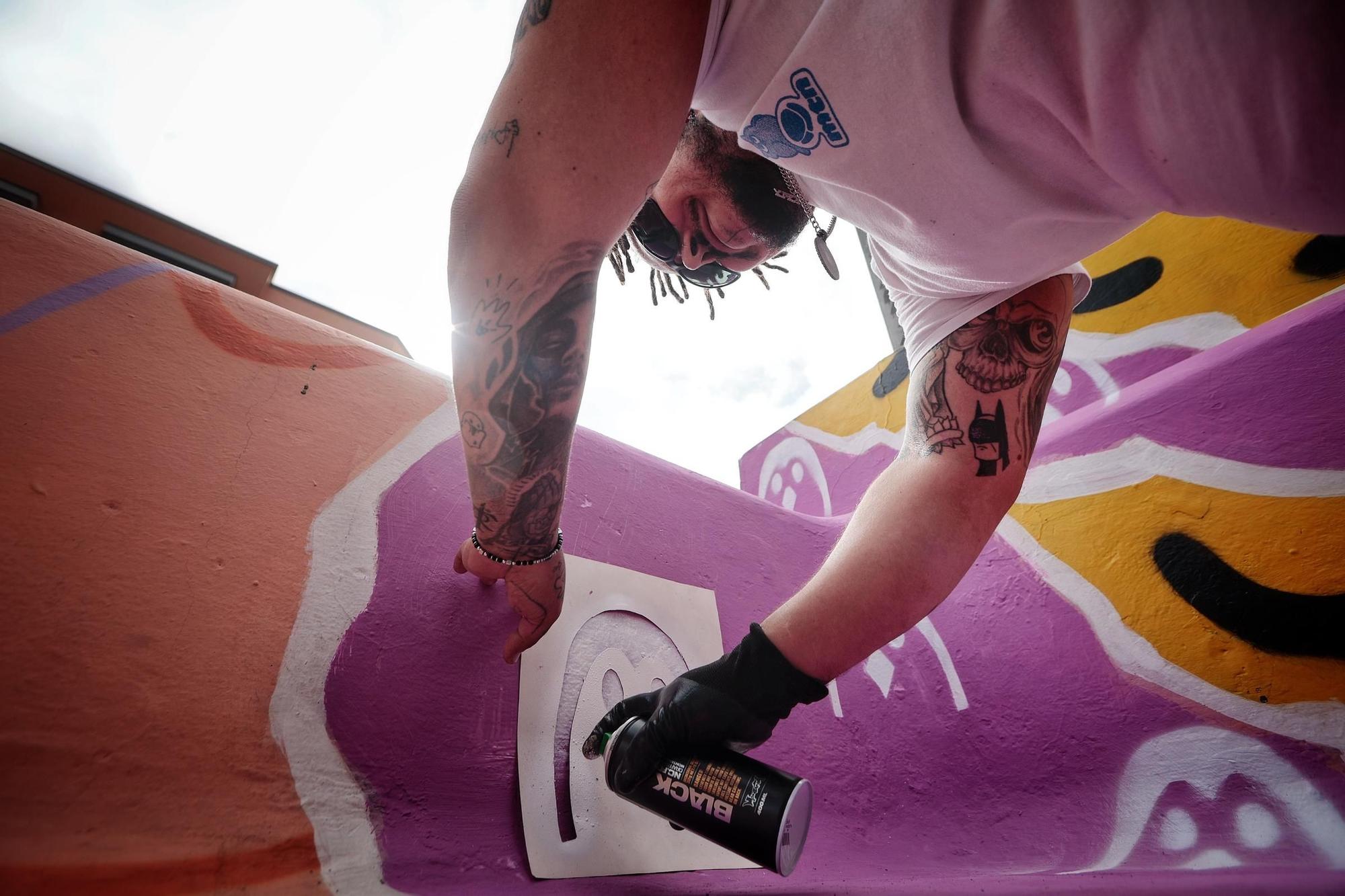 Joel McFly, artista urbano