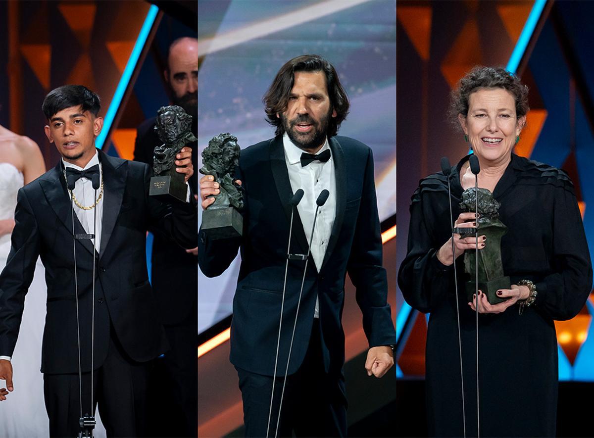 Antonio ‘Toni’ Fernández, Enrique Costa y Helena Sanchis pronunciaron los discursos más breves de los Premios Goya 2026
