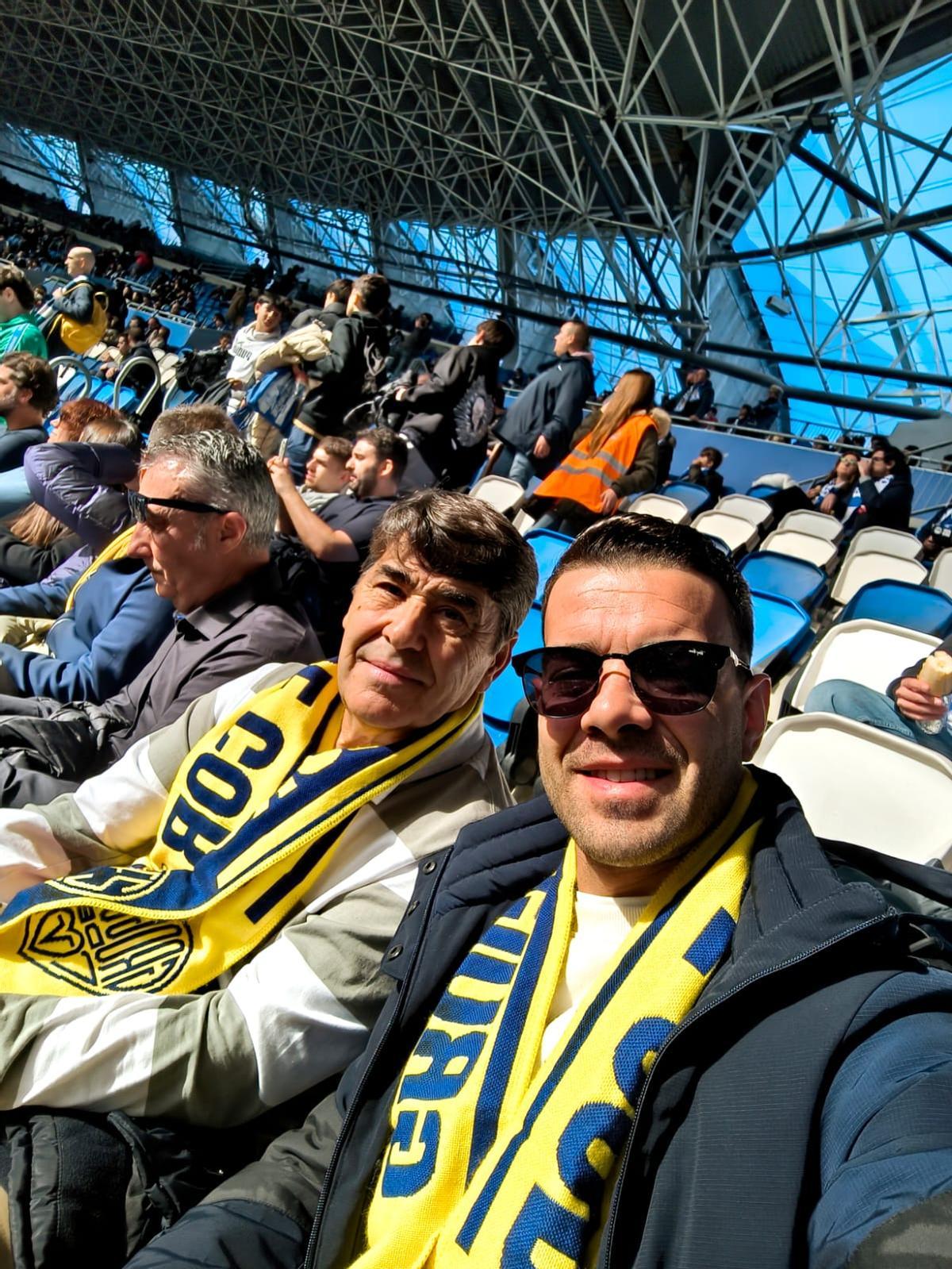 Ambos en el Reale Arena.