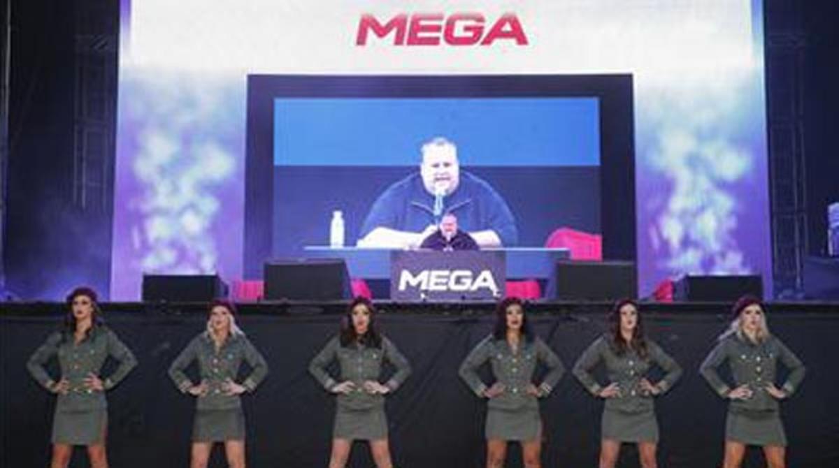 Llançament de Mega, el substitut de Megaupload