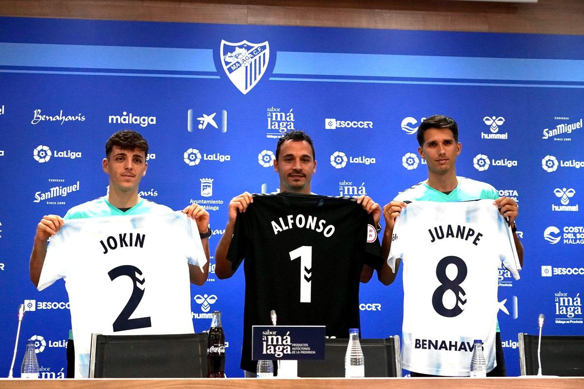 Presentación de Jokin Gabilondo, Alfonso Herrero y Juanpe Jiménez.