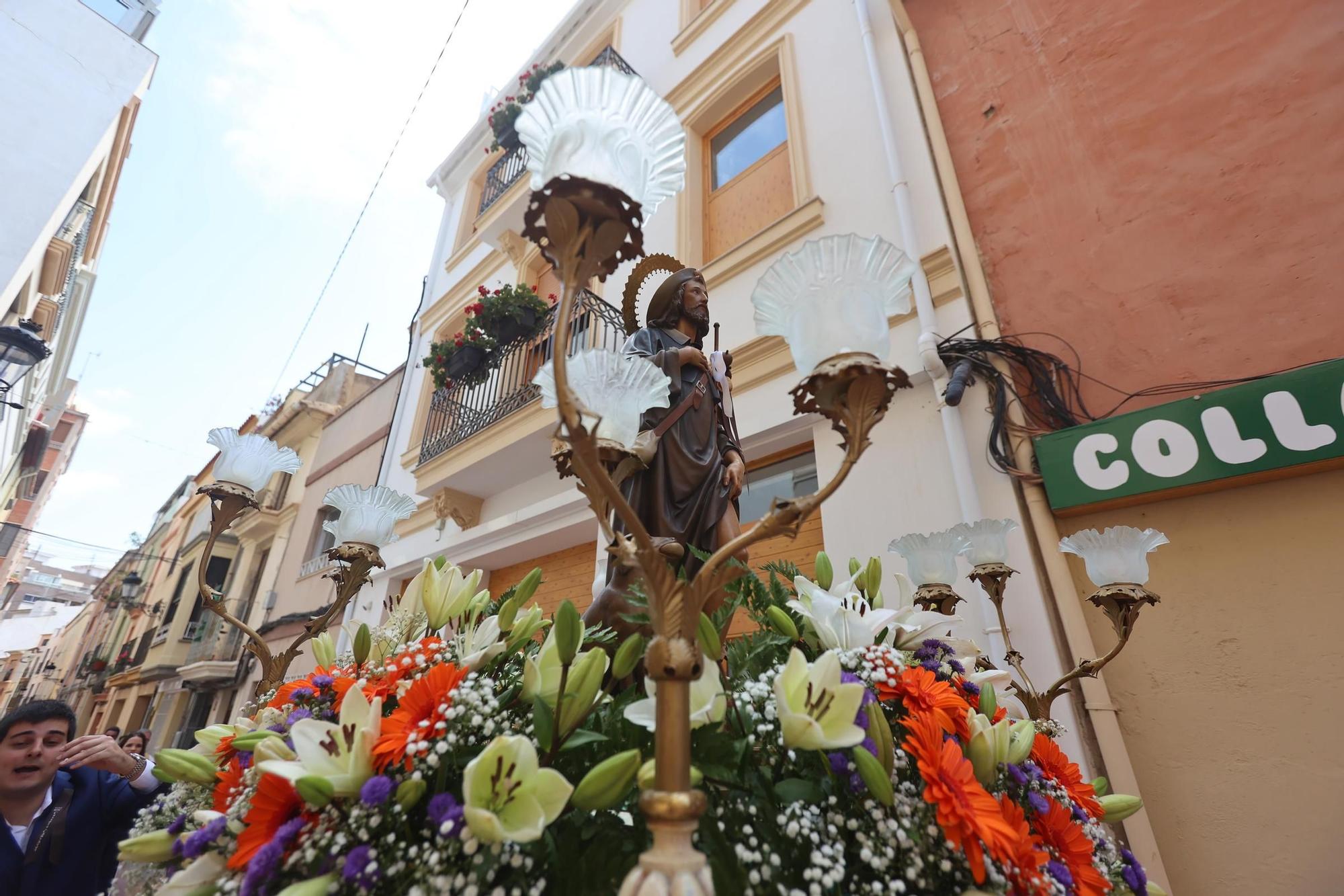 Procesión y misa en honor a Sant Roc en Castelló