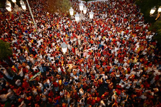¡España, campeona del mundo! Córdoba celebra en Las Tendillas el triunfo ante Argentina