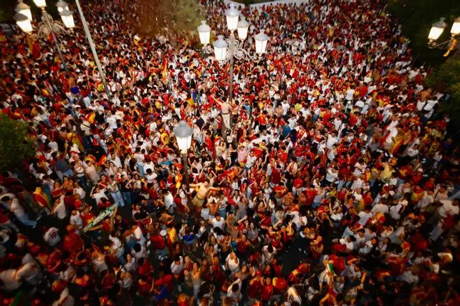 ¡España, campeona del mundo! Córdoba celebra en Las Tendillas el triunfo ante Argentina