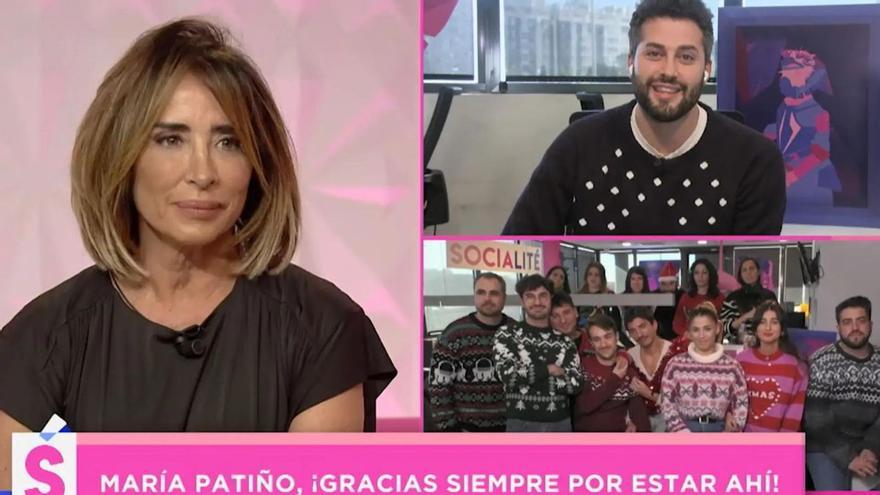 El equipo de &#039;Socialité&#039; se despide de María Patiño: &quot;Nunca deis nada por hecho&quot;