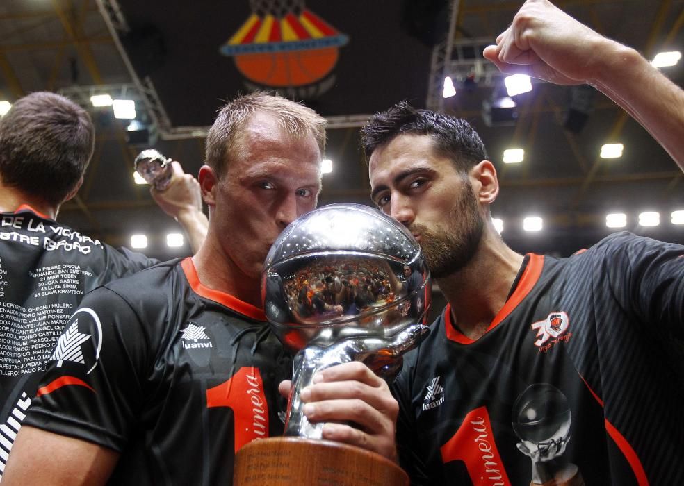 Así ha sido la celebración del Valencia Basket