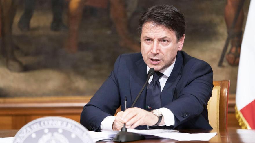 El primer ministro italiano, Giuseppe Conte.