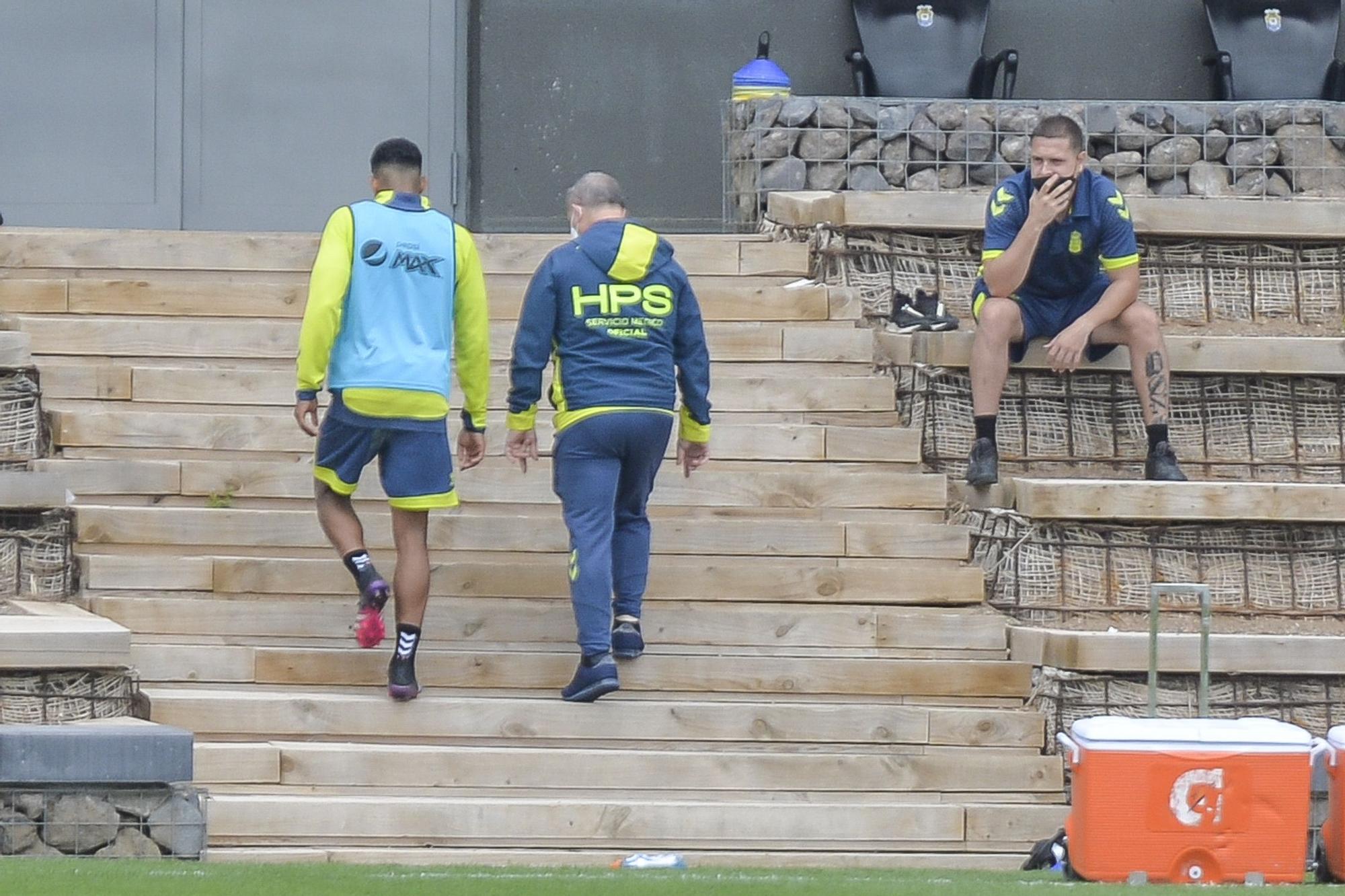 Entrenamiento de la UD Las Palmas