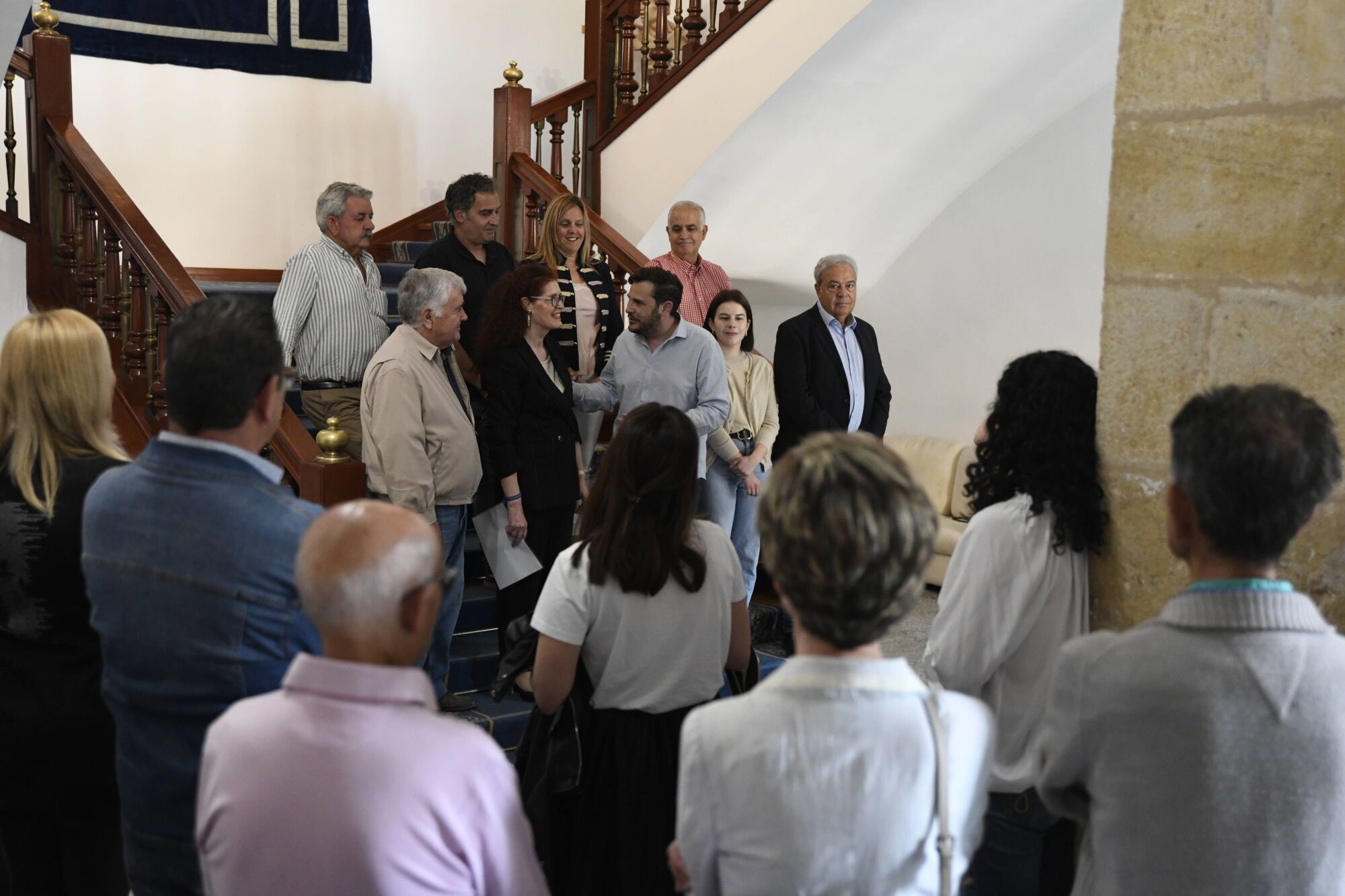 Inauguración exposición CIT. Palacio de la Encarnación