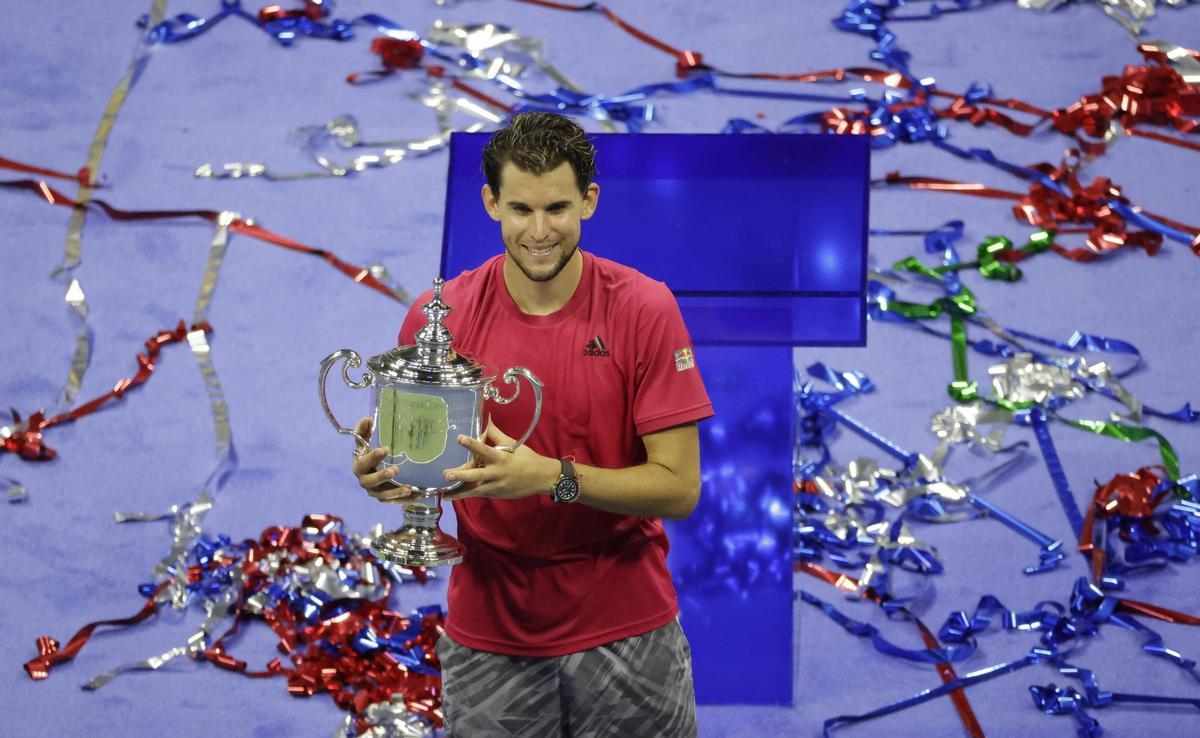 El tenista austríaco Dominic Thiem.