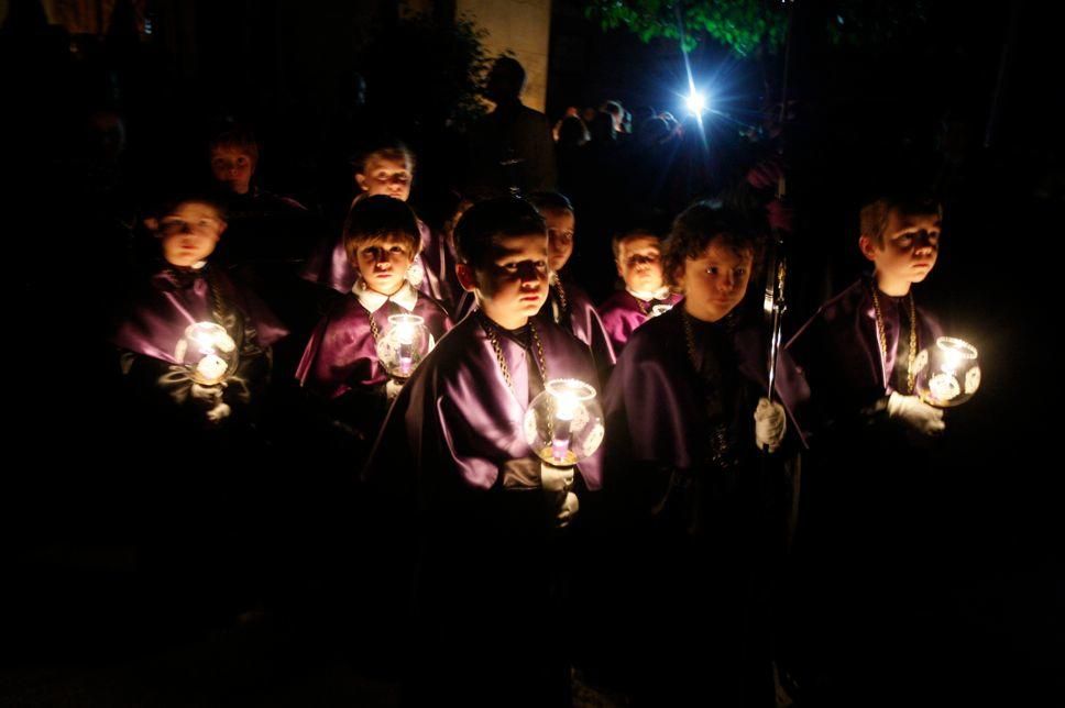 Procesión del Refugio en Murcia