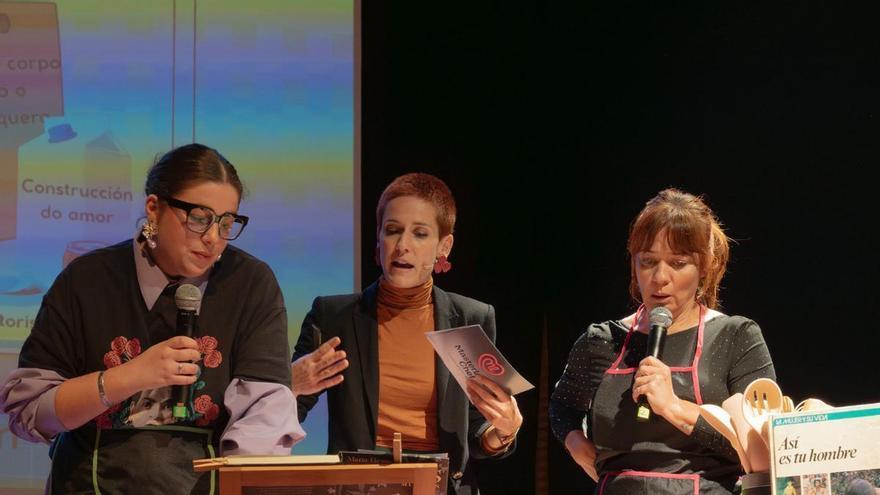 Desmitificar con humor y entre fogones el amor romántico: Gondomar acoge una obra de teatro educativa